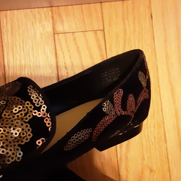 Aldo Karyne Loafers Black and Rose Gold Size 8 - Picture 6 of 6